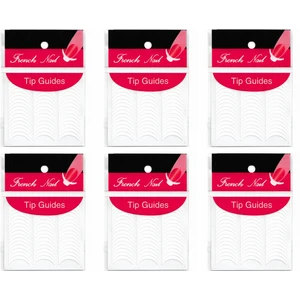 Beauty Box 6 Adet 2. Stil French Tırnak Oje Bandı