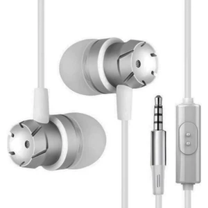 3.5mm Handsfree Kablolu Kulaklık Mp3 çalar (Gümü艧) (Yurt Dışından)