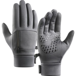 1 Çift Uygun Kayak Eldivenleri Yeniden Kullanılabilir Cilt Dostu Su Geçirmez Kış Eldiven Bisiklet Için ( Yurt Dışından)