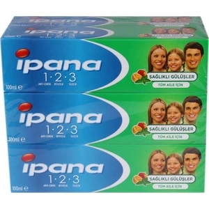 Ipana Sağlıklı Gülüşler Diş Macunu 100 ml 6 Adet