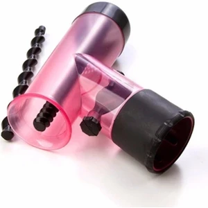 Kurutucu Saç Difüzör Sihirli Rüzgar Spin Curl Saç Rulo Bigudi Kuaför Salonu Styling Araçları Hasarsız Saç Kıvırcık Yapınrulo Bigudi Saçsilindir Kıvırcık Saç (Pembe) (Yurt Dışından)