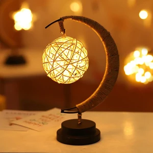 LED Ay-Gece Işık Lambası Asma Top Lambası (Yurt Dışından)