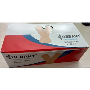 Debant Bez Yarabandı 19X72MM - 1 Kutu 10*30 Adet