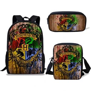 Harry Potter Hogwarts Küçük Öğrenci Okul Çantası 3pcs/set(Yurt Dışından)