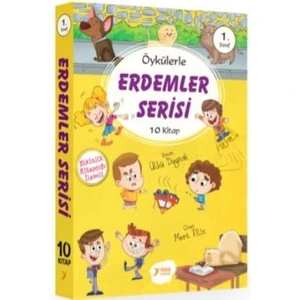 Yuva Yayınları 1. Sınıf Öykülerle Erdemler Serisi ( 10 Kitap )