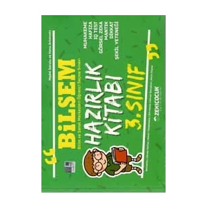 Zeki Çocuk Eğitici Kitaplar Bilsem 3. Sınıf Hazırlık Kitabı