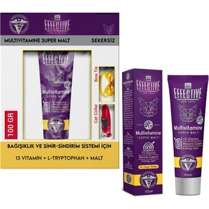Effective Multivitamin Kedi Malt Pastası 100 gr