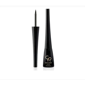 Golden Rose Dıplıner Siyah Renkli Likit Eyeliner Uzun Süre Kalıcı 10 ml