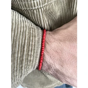 Padore Accessory Ahşap Kırmızı Renk Bileklik