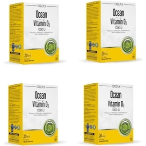 Ocean D3 1000 Iu Sprey 20 Ml*4 Adet