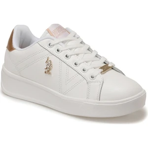 U.S. Polo Assn. Extra 100551350 Dikişli Kadın Ayakkabı Beyaz