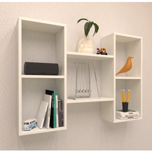 Kule  Duvar Rafı Beyaz ( Parlak )