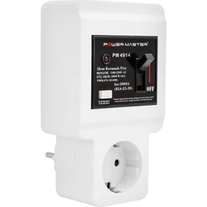PM-4914 220 Volt 16 Amper Tekli Akım Korumalı Sigortalı Priz