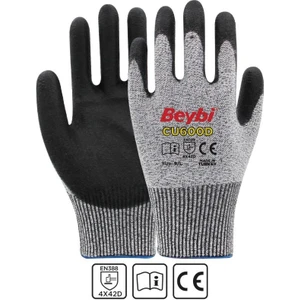 CU600D Pu Kaplı Polietilen Kesilme Dirençli Örme Eldiven