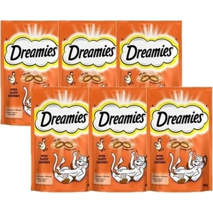 6 Adet Dreamies Tavuklu Kedi Ödülü 60 gr