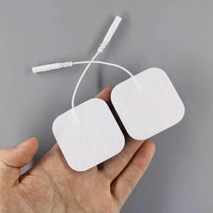 Pin Girişli 5*5 cm Kumaş Elektrot Ems Tens Elektrodu 4lü Paket