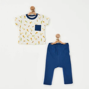 2li Takım Cute Curocodile - Ekru