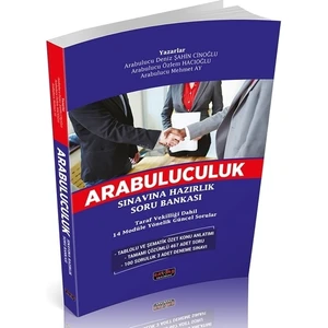 Savaş Yayınevi Arabuluculuk Sınavına Hazırlık Soru Bankası Deniz Şahin Cinoğlu 2022