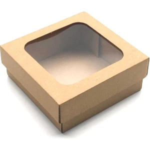 Feza Kutu 15X15X6 Kraft Çok Amaçlı Kutu Karton Kutu (10 Adet)