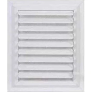Flaş Group Pvc Plastik 55X55 Panjur Menfez Tuvalet ve Banyo Havalandırma Pencere