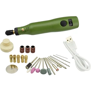 Guangdong Spirit Öğütücü Ev Dıy Döner Araçları Aksesuarları Parlatma USB Şarj Edilebilir Freze Mini Oymacı Kalem Elektrikli Matkap Seti