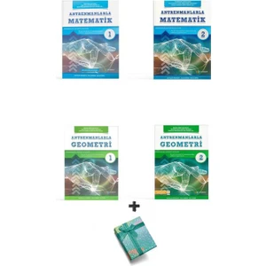 Antrenmanlarla Matematik 1-2 Geometri 1-2 Seti- 4 Kitap
