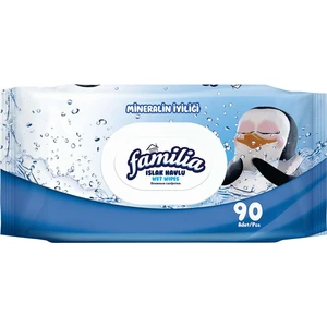 Islak Havlu Mendil Mineralin Iyiliği 90 Yaprak Plastik Kapaklı Tekli Pk