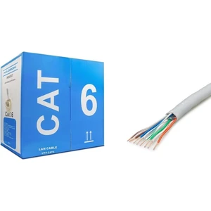 Hadtron HDX5014(4507) Kablo Cat6 305 mt 0.511 mm Od6.0 24 Awg