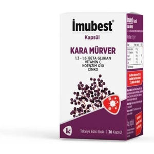 30 Kapsul ( Kara Mürver Ekstresi )