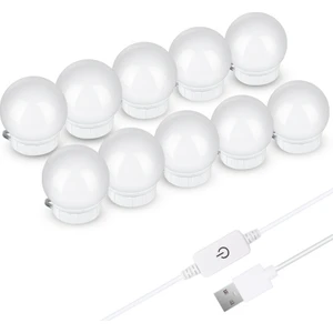 Led Ayna Ön Lamba Ampulleri, Güç Kaynağı: 2 Led Beyaz (Yurt Dışından)