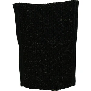 Lokmanavm Doğal Keçi Kılı El Geçmeli Sırt ve Vücut Kesesi Siyah 26 x 18 cm