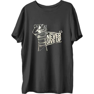 Top Glory Ngu Baskılı Penye Boks  Sporcu T-Shirt
