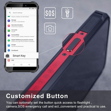 Sanlindou Oukitel Wp5 Rugged Smartphone, 4G Lte Çift Sım Fiyatı