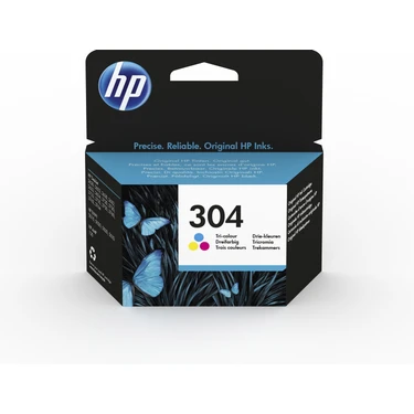 HP 304 Üç Renkli Mürekkep Kartuşu