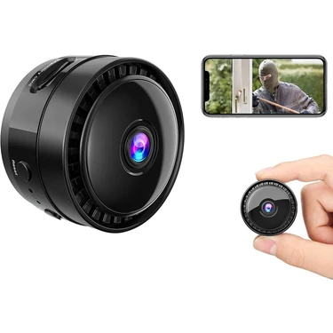 Sanlindou 1080 P Hd Wifi Kamera Mini Kamera - Siyah (Yurt