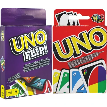 Elux Uno Flip & Uno Klasik 2'si Bir