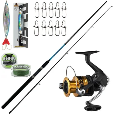 SHIMANO FX 4000 Okuma G-Power 270 Cm 7-35 Gr Spin Olta Takımı