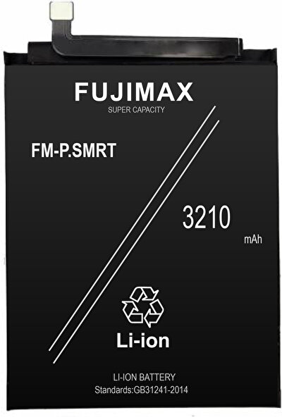 FujiPower Fujimax Huawei P Smart Batarya Güçlendirilmiş Pil 3210 Mah