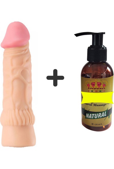 Bonie 30MM Dolgulu Penis Kılıfı + Masaj Yağı