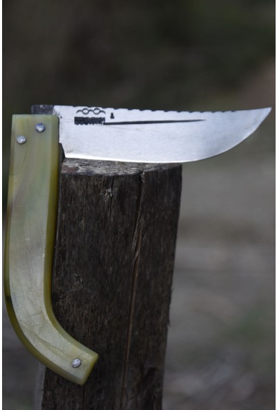 Tapan Çoban Kamp Çakısı 26 cm Yay Çeliği Dövme Çelik El Yapımı
