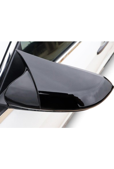 Kingstar Renault Megane 2 Piano Black Yarasa Ayna Kapağı