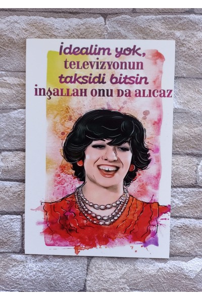 Hope Retro Ahşap Poster