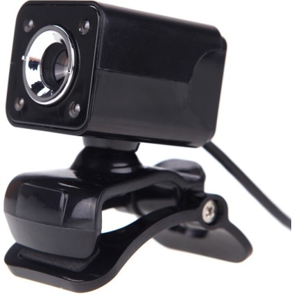 360 Derece Dönebilen A862 480P Webcam: Kablo Uzunluğu: 1.4m -Siyah (Yurt Dışından)
