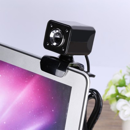 360 Derece Dönebilen A862 480P Webcam: Kablo Uzunluğu: 1.4m -Siyah (Yurt Dışından)