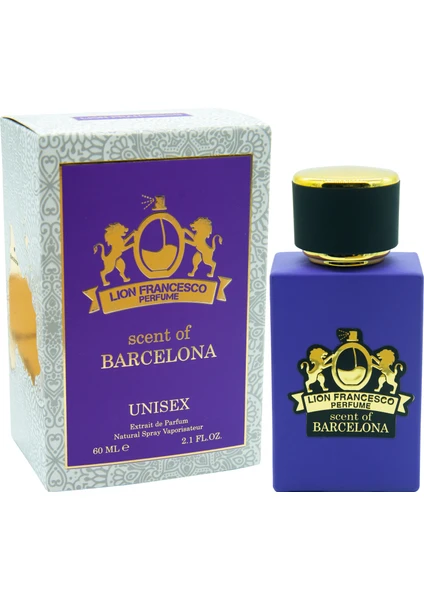 Lion Francesco Scent Of Barcelona Kadın Erkek Parfüm 60 ml