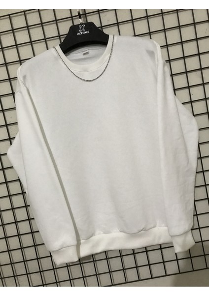 Oversize Sweatshirt 3 Iplik Şardonlu fiyatları