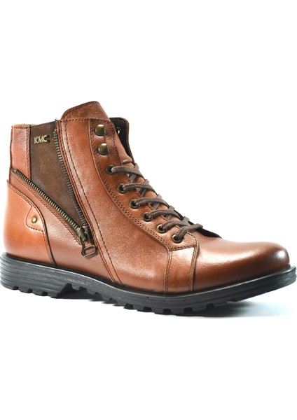 4549 Deri Kahverengi Postal Erkek Bot fiyatları