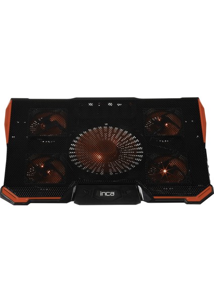 INC-619TGS Arrax 13 "-17" 5x Fan 6 Steps 2x USB Notebook Soğutucu