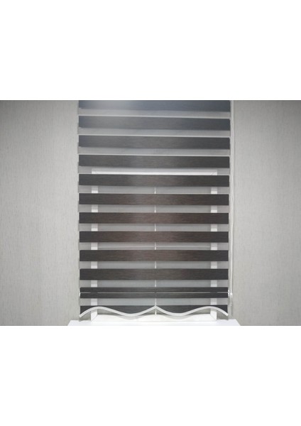 Dilimli Soft Bamboo Acı Kahverengi Zebra Perde fiyatları