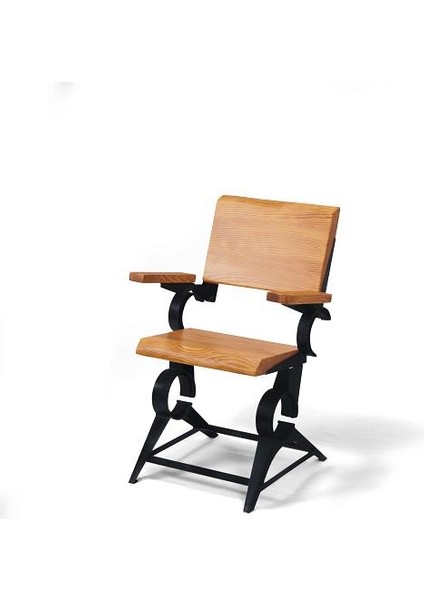 Doğal Ağaç Masif Sandalye Konforlu Sandalye ( Metal Ayak ) fırsatları